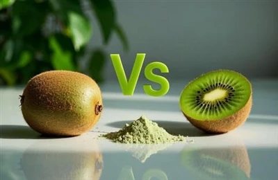 Kiwi Powder vs. Fresh Kiwi: Care este mai bine?